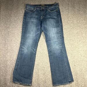 Lucky Brand Sweet N Low Bootcut Leg Jeans Women's 14/32 Blue Dark Wash 34x31